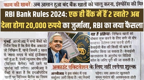 RBI Bank Rules 2024