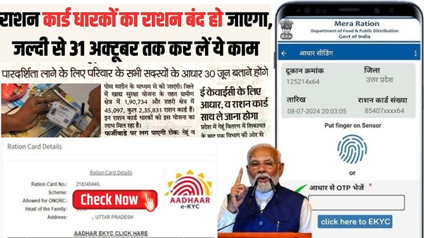 Ration Card Holders 2024